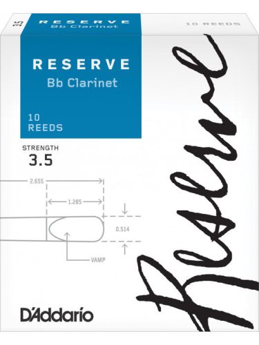 D'addario Reserve Bb klarinét nád 3,5