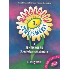 Margaréta Zeneismeret 3. Tankönyv QR kóddal (szolfézs)