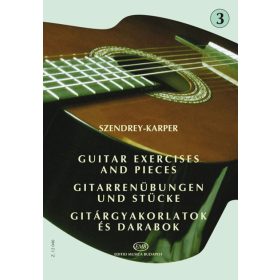Szendrey-Karper: Gitárgyakorlatok és darabok 3.