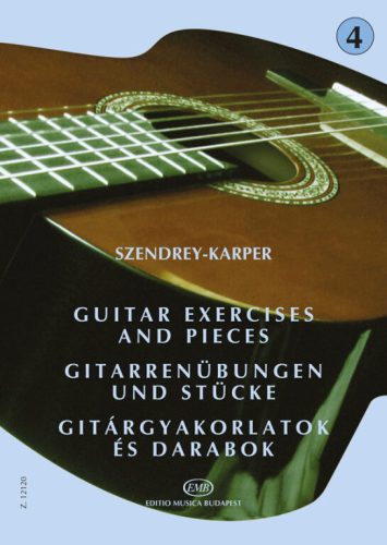 Szendrey-Karper: Gitárgyakorlatok és darabok 4.