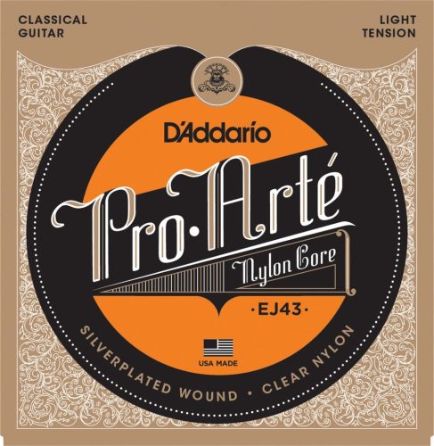 Daddario EJ43 Pro Arté LightTension - klasszikus gitár húrkészlet