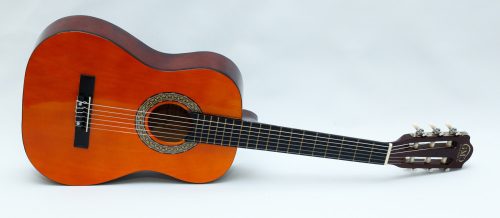 GMC-851 Klasszikus gitár 1/2 méz -zörög a bundnál, nem garanciális!