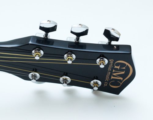 GMC-29HCE Elektro-akusztikus gitár cutaway, fekete, zörög a bundnál, nem garanciális!