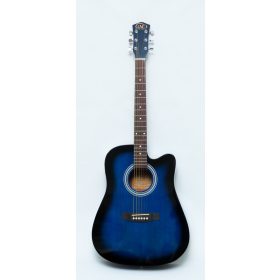 GMC-29HCE Elektro-akusztikus gitár cutaway, blueburst