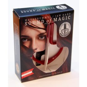 Schwarz doromb Joy-Harp 14, díszdobozban, piros