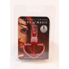 Schwarz doromb Fun-Harp 8,  buborék csomagban, piros