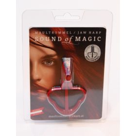 Schwarz doromb Fun-Harp 15, buborék csomagban, piros