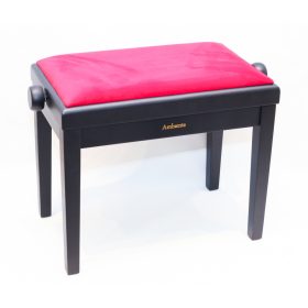   Ambiente zongorapad AMB23-MBK-VBR fekete matt+bordó bársony