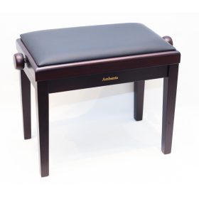 Ambiente zongorapad AMB23-MRW-LBK rózsafa matt+fekete bőr