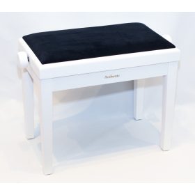   Ambiente zongorapad AMB23-PWH-VBK fehér fényes+fekete bársony